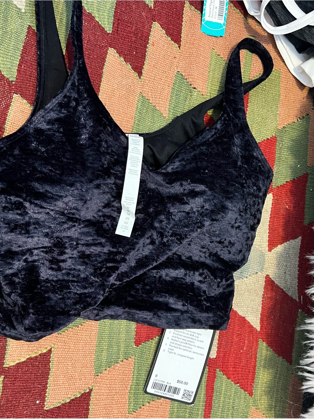 Women's Intimates - Velvet Bralette